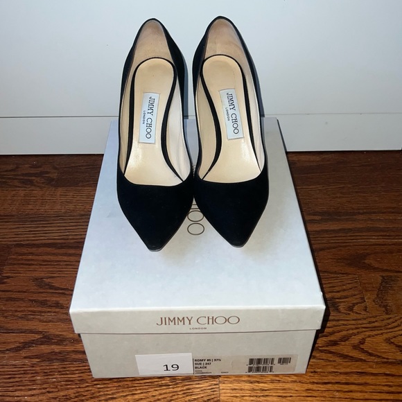 Jimmy Choo Romy Pump 85 cm size 37.5 - Picture 1 of 8